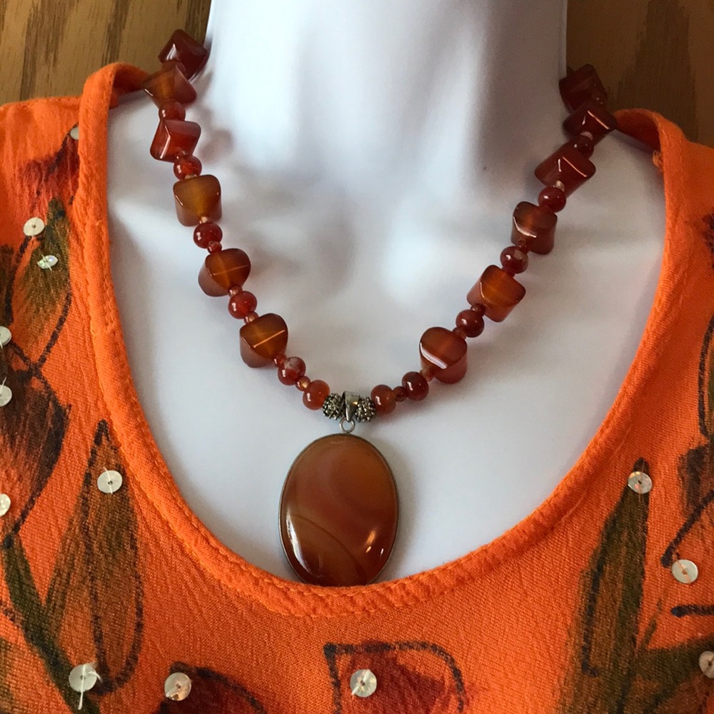 Quartz necklace